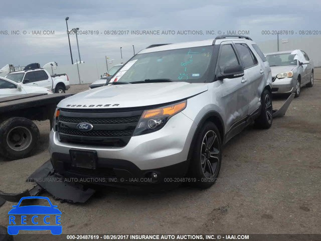 2015 Ford Explorer 1FM5K8GT8FGB89409 зображення 1