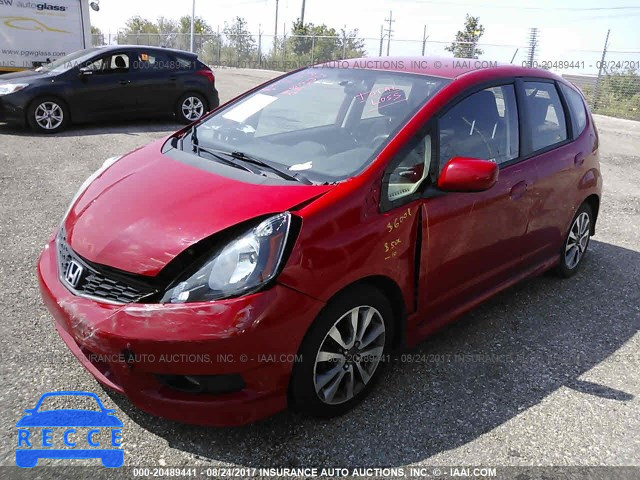 2012 Honda FIT JHMGE8H57CC013540 image 1