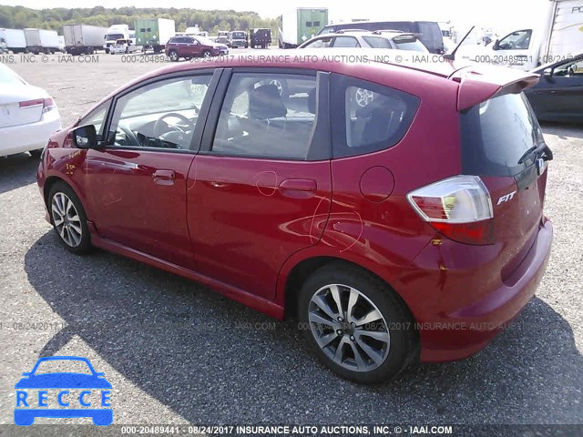 2012 Honda FIT JHMGE8H57CC013540 image 2