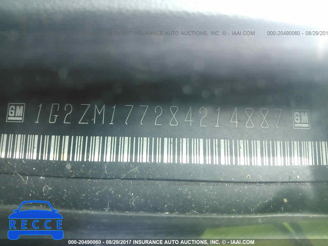 2008 Pontiac G6 1G2ZM177284214887 зображення 8