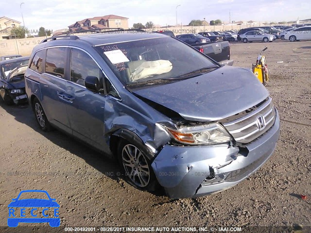 2013 Honda Odyssey EXL 5FNRL5H66DB017719 зображення 0