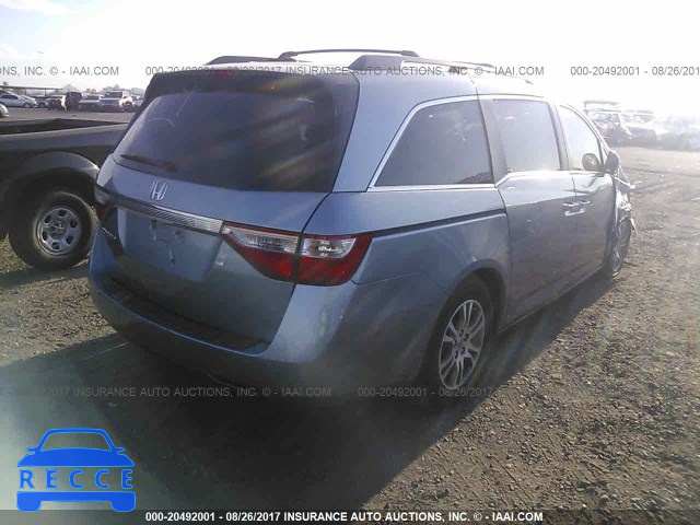 2013 Honda Odyssey EXL 5FNRL5H66DB017719 зображення 3