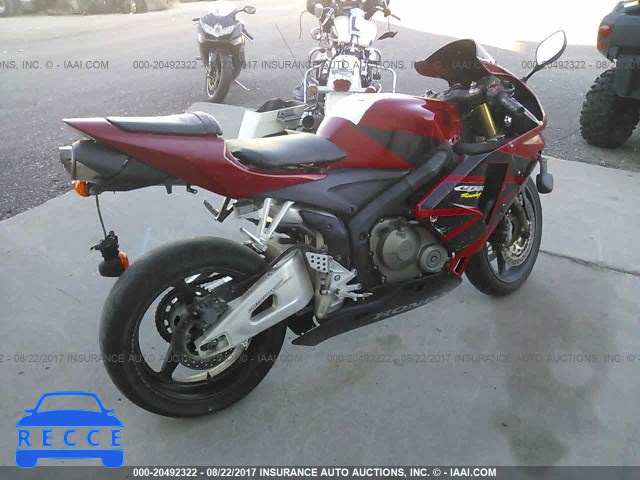 2005 Honda CBR600 RR JH2PC37025M207770 зображення 3