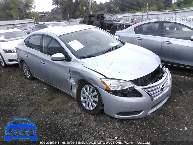 2014 Nissan Sentra 1N4AB7AP4EN853035 зображення 0