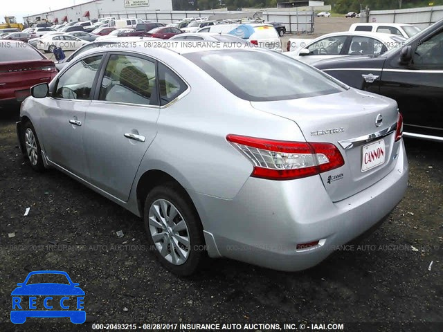 2014 Nissan Sentra 1N4AB7AP4EN853035 зображення 2