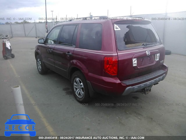 2005 Honda Pilot 2HKYF18505H517767 image 2