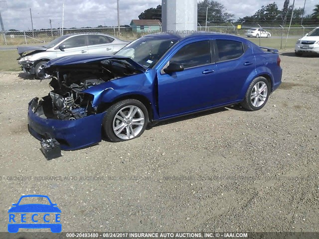 2012 Dodge Avenger 1C3CDZAG5CN315938 зображення 1