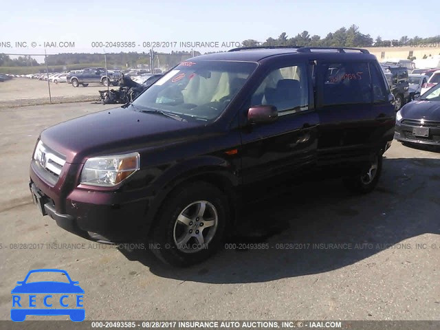 2007 HONDA PILOT EXL 2HKYF18657H532311 image 1