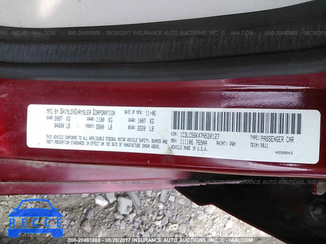 2007 Chrysler Sebring 1C3LC56K47N530127 Bild 8