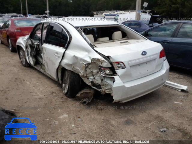 2011 Subaru Legacy 2.5I PREMIUM 4S3BMBG65B3227768 Bild 2