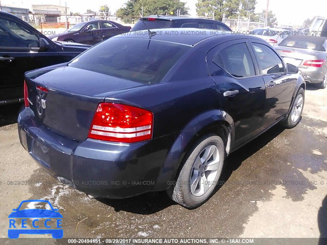 2008 Dodge Avenger 1B3LC46K88N134159 зображення 3