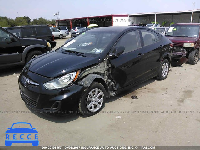 2013 Hyundai Accent KMHCT4AEXDU293003 image 1