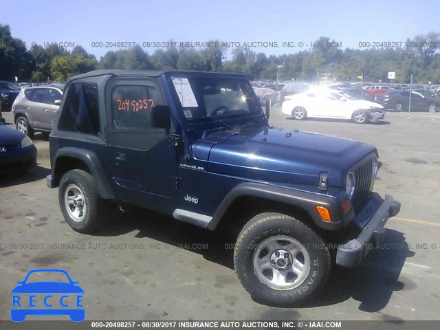 2001 Jeep Wrangler  Tj 1J4FA29P91P313389 Bild 0