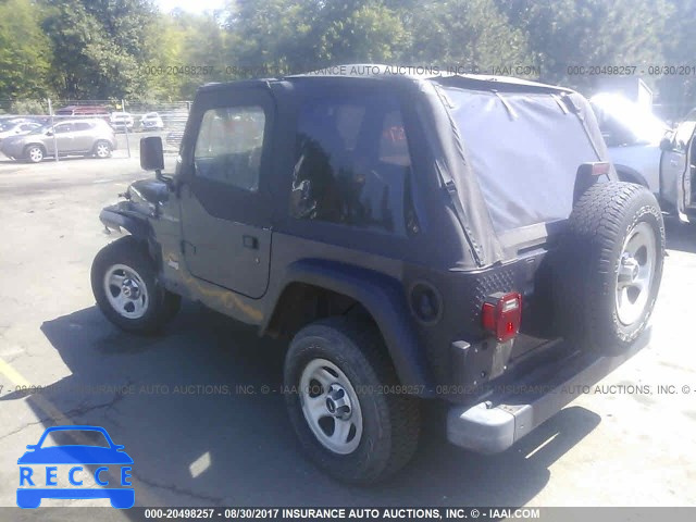 2001 Jeep Wrangler  Tj 1J4FA29P91P313389 image 2