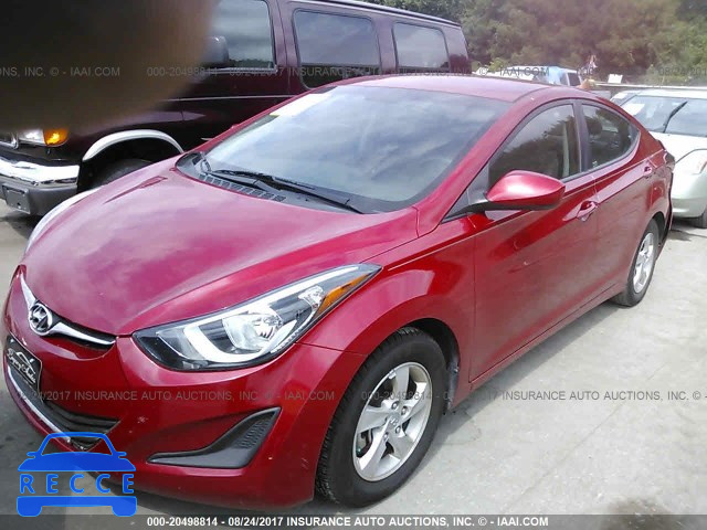 2014 Hyundai Elantra KMHDH4AE7EU212109 image 1