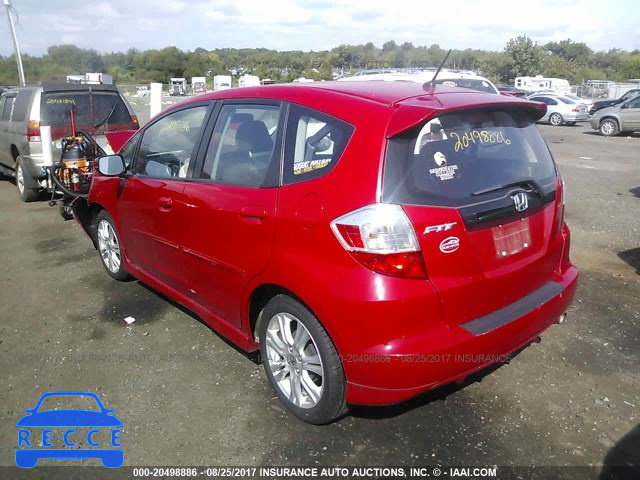 2011 Honda FIT JHMGE8H57BC026609 image 2