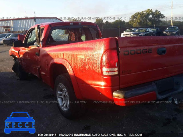 2002 Dodge Dakota SPORT/RT 1B7GL32X92S526300 image 2