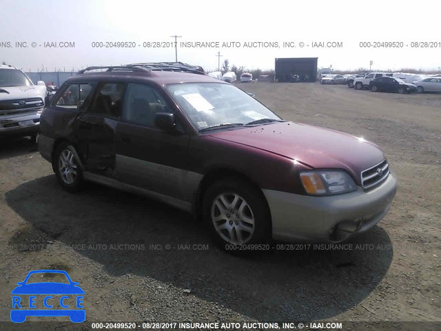 2002 Subaru Legacy OUTBACK AWP 4S3BH675526653946 зображення 0