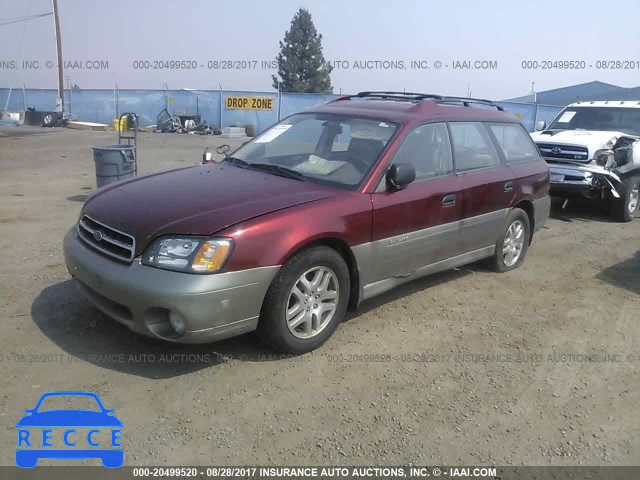 2002 Subaru Legacy OUTBACK AWP 4S3BH675526653946 зображення 1