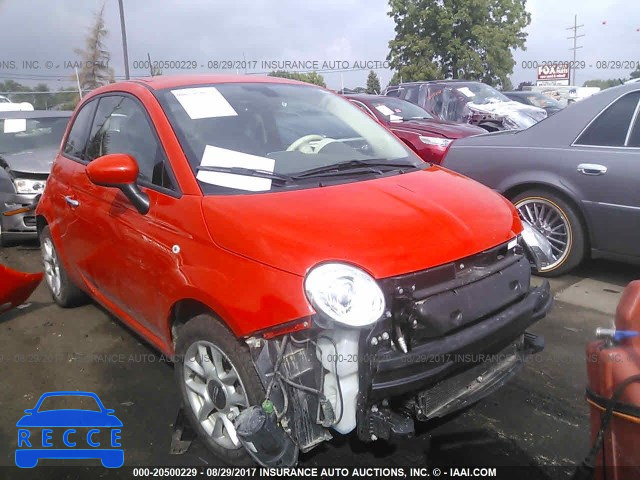 2016 Fiat 500 EASY 3C3CFFKR9GT168859 Bild 0