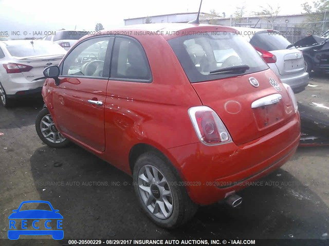 2016 Fiat 500 EASY 3C3CFFKR9GT168859 Bild 2