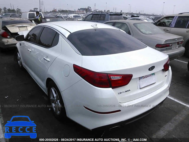 2015 KIA Optima KNAGM4A7XF5665115 image 2