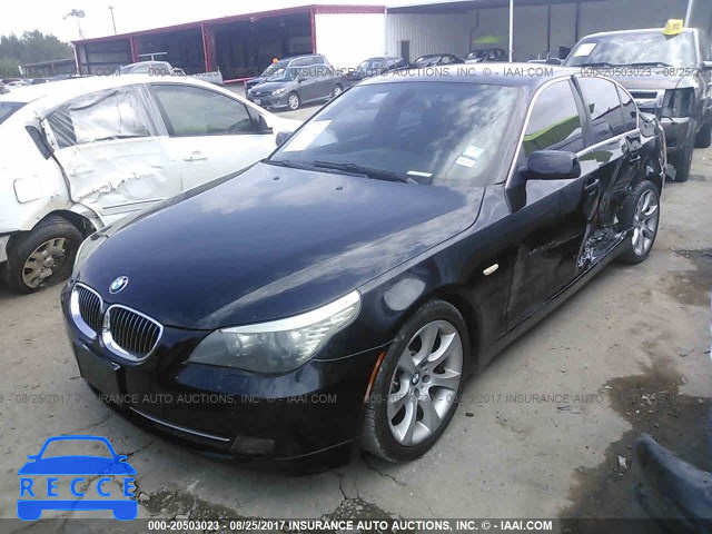 2008 BMW 550 I WBANW53518CT48423 зображення 1