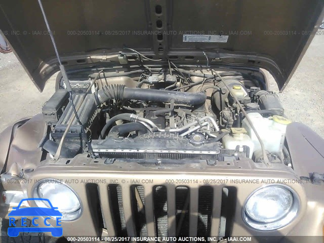 2000 Jeep Wrangler / Tj SAHARA 1J4FA59SXYP726972 Bild 9