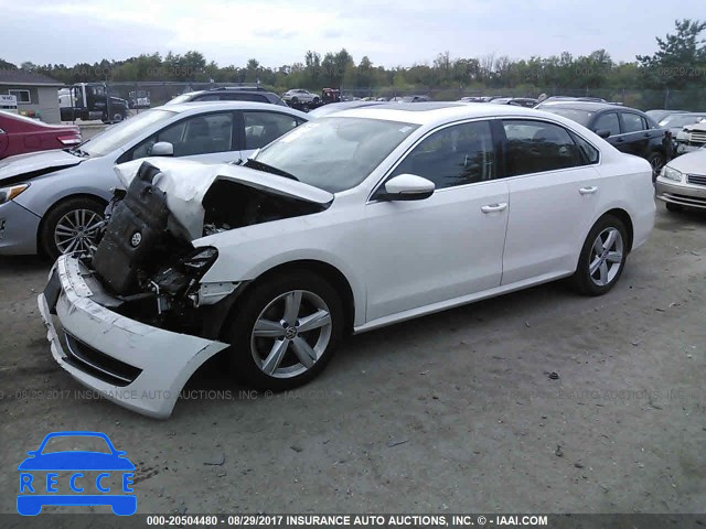 2012 Volkswagen Passat SE 1VWBP7A32CC083453 зображення 1