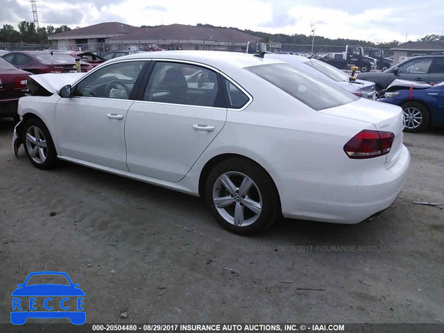 2012 Volkswagen Passat SE 1VWBP7A32CC083453 image 2