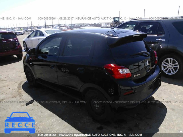 2017 MITSUBISHI MIRAGE ES ML32A3HJ1HH001744 зображення 2