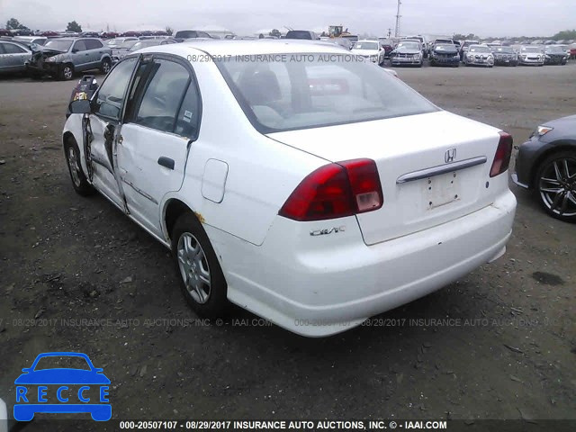 2001 Honda Civic 2HGES16281H617675 image 2