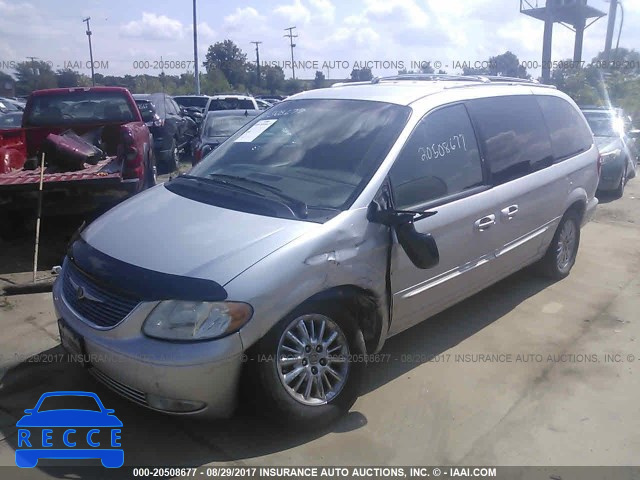 2002 Chrysler Town and Country 2C8GP64L32R516992 image 1