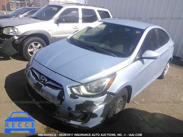 2014 Hyundai Accent KMHCT4AE8EU602274 image 1