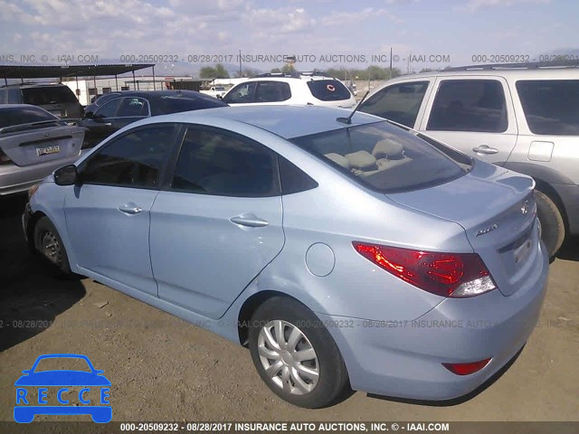 2014 Hyundai Accent KMHCT4AE8EU602274 image 2