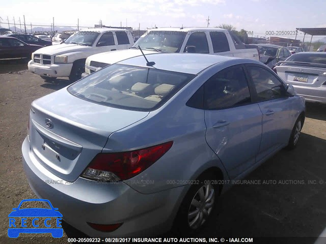 2014 Hyundai Accent KMHCT4AE8EU602274 image 3