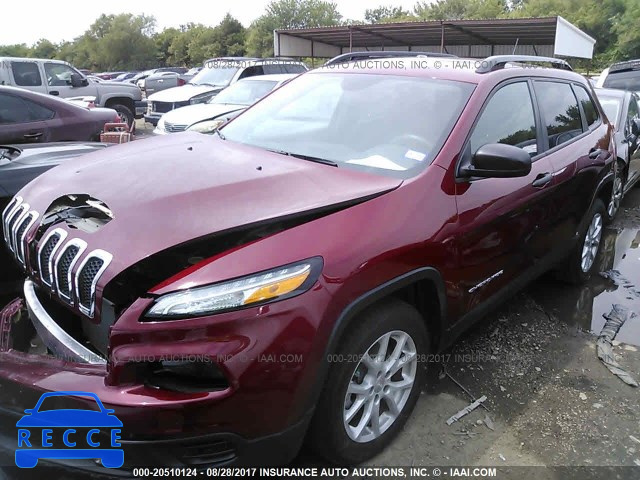 2017 JEEP CHEROKEE 1C4PJLAB9HW653352 image 1