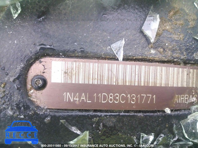 2003 Nissan Altima 1N4AL11D83C131771 зображення 8