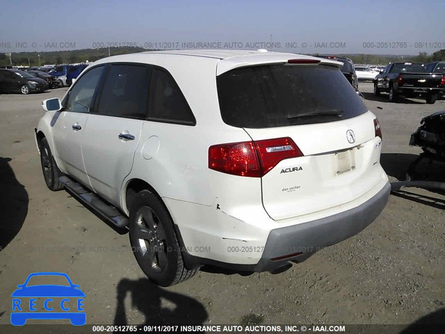 2007 Acura MDX SPORT 2HNYD28847H552310 image 2