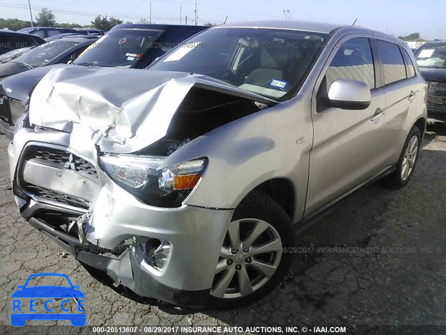 2015 Mitsubishi Outlander Sport 4A4AP3AU9FE028676 image 1