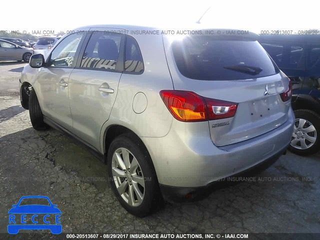 2015 Mitsubishi Outlander Sport 4A4AP3AU9FE028676 image 2
