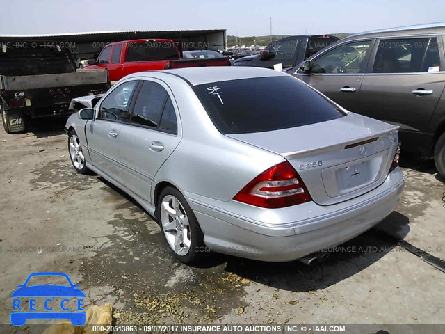 2007 Mercedes-benz C WDBRF52H67F861310 image 2