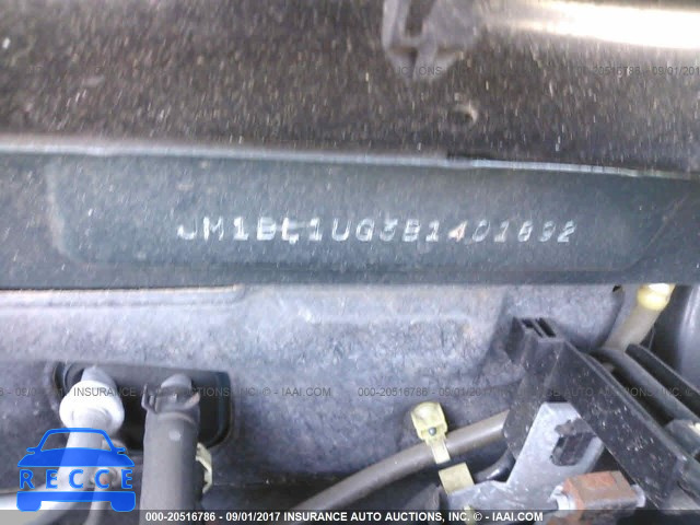 2011 Mazda 3 JM1BL1UG3B1401892 зображення 8