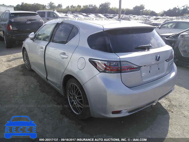 2012 Lexus CT JTHKD5BH9C2047869 зображення 2