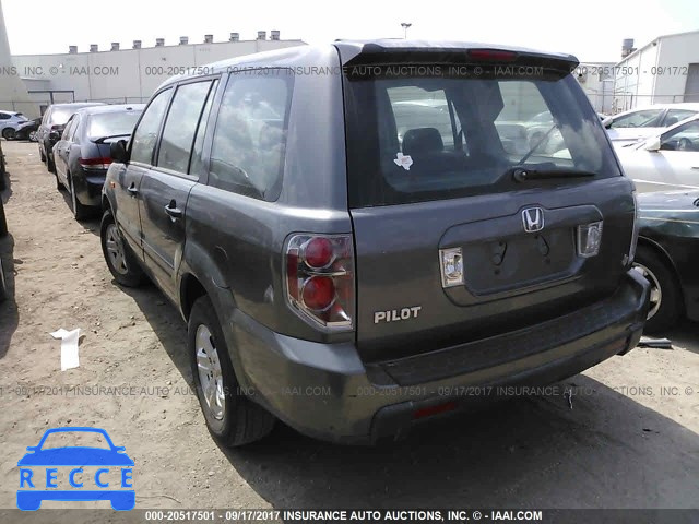 2007 Honda Pilot 5FNYF28127B025777 Bild 2