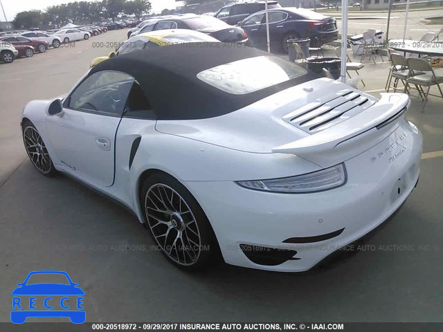 2014 Porsche 911 TURBO CABRIOLET WP0CD2A97ES173441 зображення 2