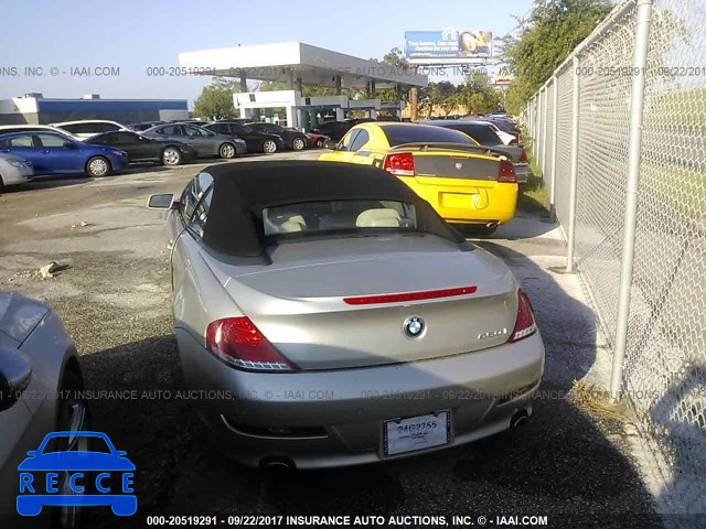 2008 BMW 650 I WBAEB53568CX61272 image 2