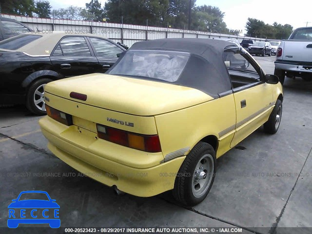 1991 GEO Metro JG1MR3369MK605579 зображення 3