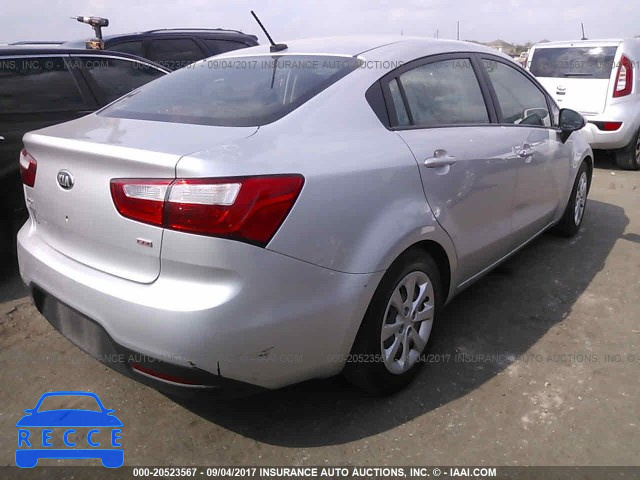 2014 KIA RIO KNADM4A34E6400134 image 3