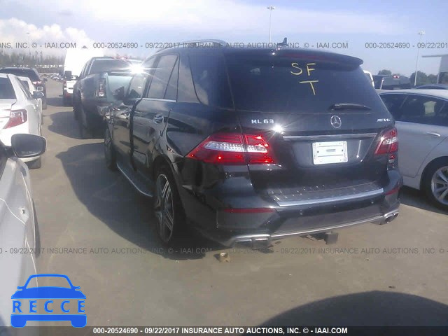 2013 Mercedes-benz ML 63 AMG 4JGDA7EB1DA150244 Bild 2